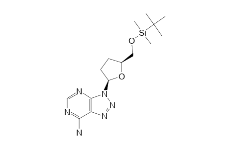 7-AMINO-3-(2,3-DIDEOXY-5-O-[(1,1-DIMETHYLETHYL)-DIMETHYLSILYL]-BETA-D-GLYCERO-PENTOFURANOSYL)-3H-1,2,3-TRIAZOLO-[4,5-D]-PYRIMIDINE