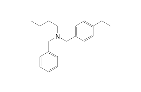 N-Benzyl-N-[(4-ethylphenyl)methyl]butan-1-amine