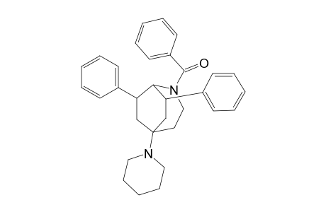 2-Benzoyl-5-piperidino-7,8-diphenyl-2-azabicyclo[3.2.2]nonane