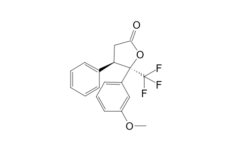 (4R,5R)-5-(3-methoxyphenyl)-4-phenyl-5-(trifluoromethyl)dihydrofuran-2(3H)-one