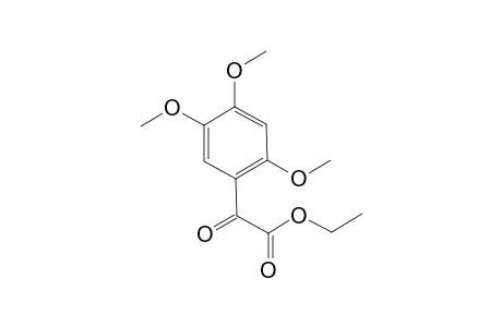 (2,4,5-trimethoxyphenyl)glyoxylic acid, ethyl ester