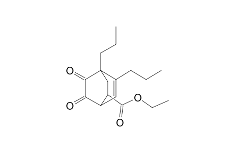 Ethyl 4,5-dipropylbicyclo[2,2,2]oct-5-en-2,3-dione-7-carboxylate