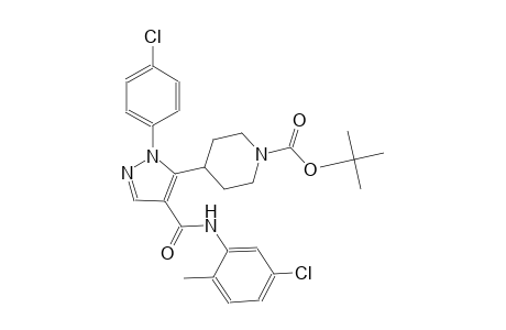 1-piperidinecarboxylic acid, 4-[4-[[(5-chloro-2-methylphenyl)amino]carbonyl]-1-(4-chlorophenyl)-1H-pyrazol-5-yl]-, 1,1-