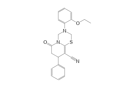 2H,6H-pyrido[2,1-b][1,3,5]thiadiazine-9-carbonitrile, 3-(2-ethoxyphenyl)-3,4,7,8-tetrahydro-6-oxo-8-phenyl-