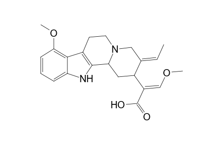 Paynantheine-M (16-HOOC-) MS2