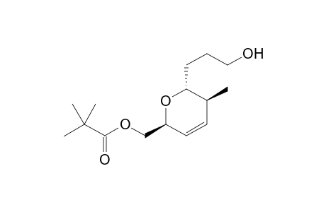 [(2S,5S,6R)-6-(3-Hydroxypropyl)-5-methyl-5,6-dihydro-2H-pyran-2-ylmethyl ester]-2,2-dimethylpropionic acid