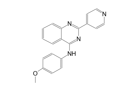 4-quinazolinamine, N-(4-methoxyphenyl)-2-(4-pyridinyl)-