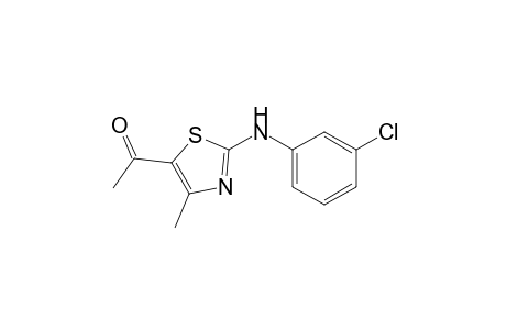 5-Acetyl-4-methyl-2-(m-chlorophenylamino)-thiazole