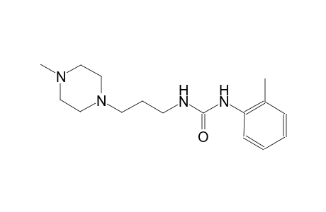 urea, N-(2-methylphenyl)-N'-[3-(4-methyl-1-piperazinyl)propyl]-