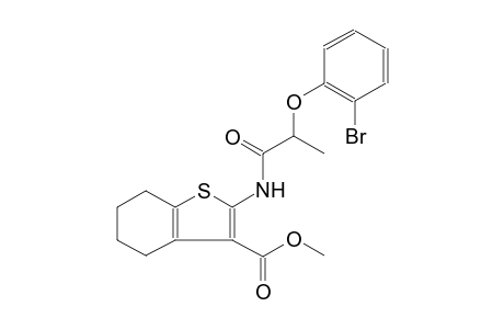 benzo[b]thiophene-3-carboxylic acid, 2-[[2-(2-bromophenoxy)-1-oxopropyl]amino]-4,5,6,7-tetrahydro-, methyl ester