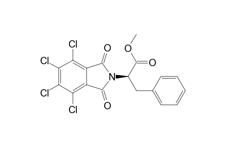 (S)-3-PHENYL-2-TETRACHLOROPHTHALIMIDOPROPANOYL-METHYLESTER