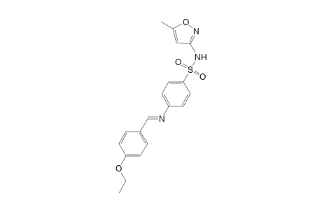 4-[(4-Ethoxybenzylidene)-amino]-N-(5-methylisoxazol-3-yl)-benzenesulfamide
