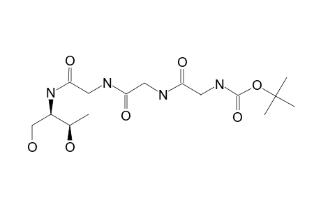 N-[N'-(TERT.-BUTOXYCARBONYL)-GLYCYLGLYCYLGLYCYL]-L-THREONINOL