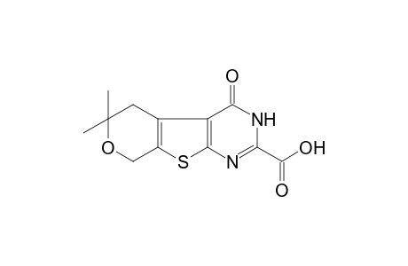4H-Pyrano[4',3':4,5]thieno[2,3-d]pyrimidine-2-carboxylic acid, 3,5,6,8-tetrahydro-6,6-dimethyl-4-oxo-