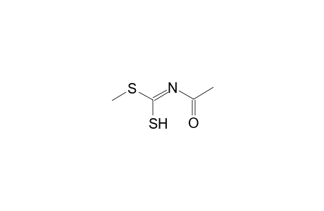 Carbamic acid, acetyldithio-, methyl ester