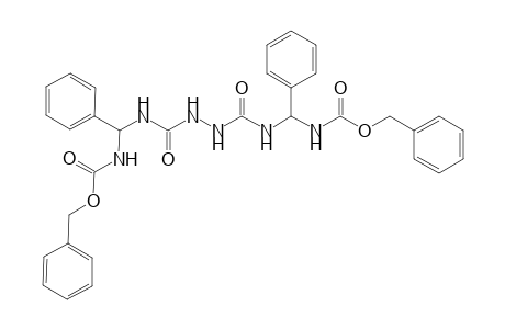 1-[.alpha.-(Benzyloxycarbonylamino)-benzylcarbomyl]-4-[.alpha.-(benzyloxycarbonylamino)benzyl]semicarbazide
