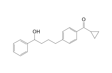 Methanone, cyclopropyl[4-(4-hydroxy-4-phenylbutyl)phenyl]-