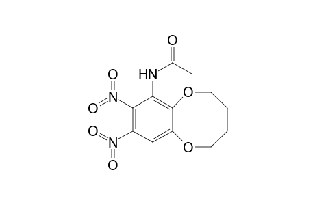 N-(8,9-dinitro-2,3,4,5-tetrahydro-1,6-benzodioxocin-7-yl)acetamide