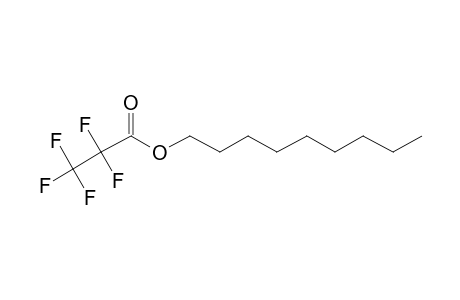 Pentafluoropropionic acid, nonyl ester