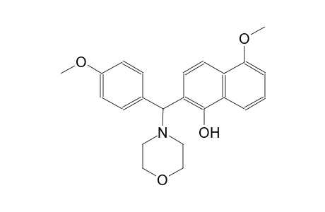 1-naphthalenol, 5-methoxy-2-[(4-methoxyphenyl)-4-morpholinylmethyl]-