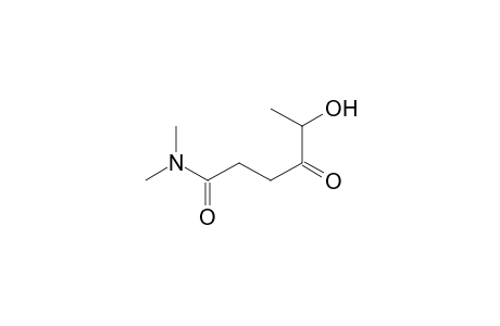 5-Hydroxy-N,N-dimethyl-4-oxohexanamide