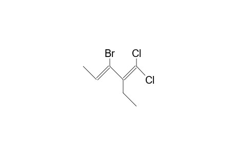 3-Bromo-1,1-dichloro-2-ethyl-penta-1,3-diene