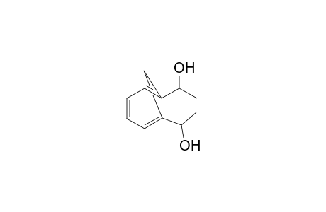 meso and dl-1,6-Bis(1-hydroxyethyl)cyclohepta-1,3,5-triene