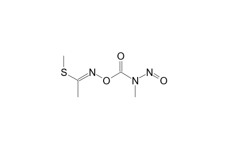 (1E)-N-[methyl(nitroso)carbamoyl]oxythioacetimidic acid methyl ester