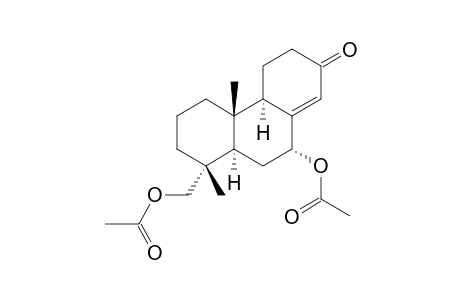 7.alpha.,15-Diacetoxy-podocarp-8(14)-en-13-one