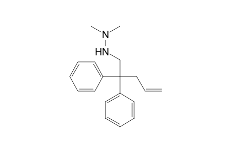 2-(2,2-Diphenylpent-4-enyl)-1,1-dimethylhydrazine