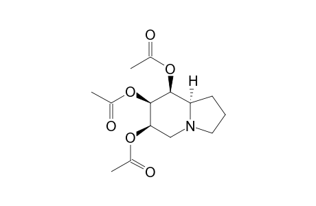 6,7,8-Indolizinetriol, octahydro-, triacetate (ester), [6R-(6.alpha.,7.alpha.,8.alpha.,8a.beta.)]-
