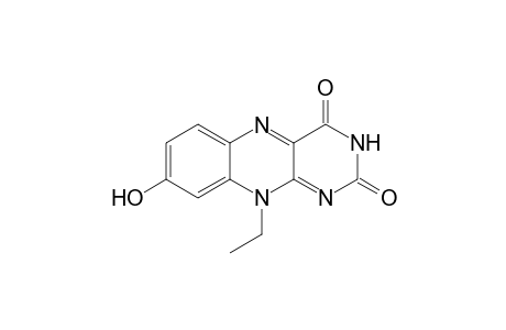 10-Ethyl-8-hydroxybenzo[g]pteridine-2,4(3H,10H)-dione