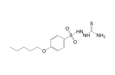 1-{[p-(pentyloxy)phenyl]sulfonyl}-3-thiosemicarbazide