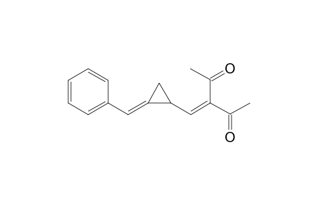 (E)-3-((2-benzylidenecyclopropyl)methylene)pentane-2,4-dione