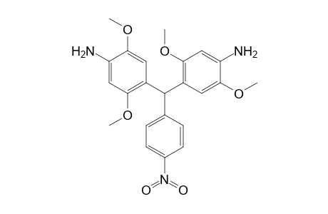 4-[(4-Amino-3,6-dimethoxyphenyl)(4-nitrophenyl)methyl]-2,5-dimethoxyphenylamine