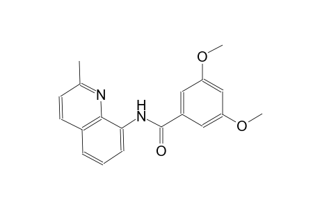 3,5-dimethoxy-N-(2-methyl-8-quinolinyl)benzamide