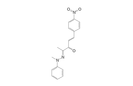 4-(2-METHYL-2-PHENYLHYDRAZONO)-1-(4-NITROPHENYL)-PENT-1-ENE-3-ONE