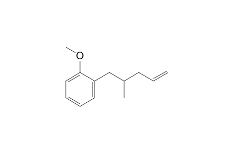 1-Methoxy-2-(2-methyl-4-pentenyl)benzene