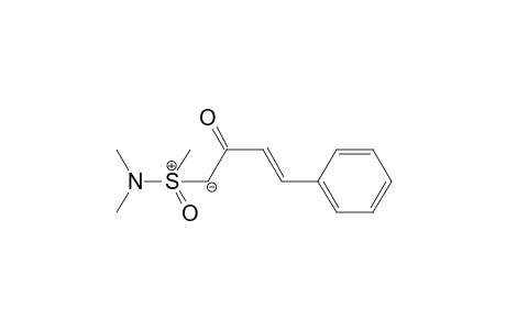 Sulfoximinium, N,N,S-trimethyl-S-(2-oxo-4-phenyl-3-butenyl)-, hydroxide, inner salt, (E)-