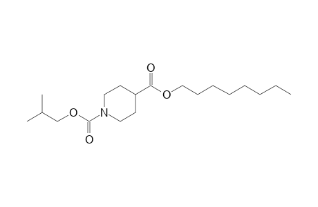 Isonipecotic acid, N-isobutoxycarbonyl-, octyl ester