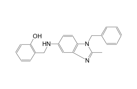 2-([(1-Benzyl-2-methyl-1H-benzimidazol-5-yl)amino]methyl)phenol