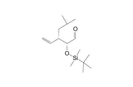 (2R,3S)-2-tert-Butyldimethylsiloxy-3-isopbutylpent-4-enal
