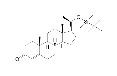 20-([tert-Butyl(dimethyl)silyl]oxy)pregn-4-en-3-one