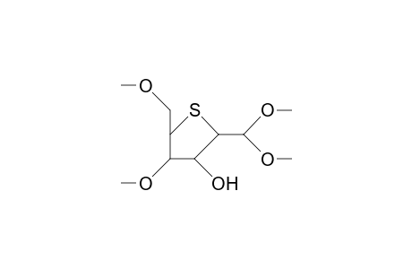 2,5-Dideoxy-2,5-epithio-4,6-di-O-methyl-D-mannose dimethyl acetal