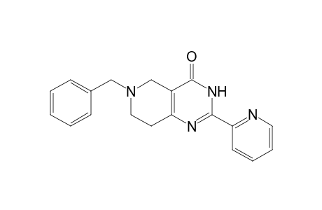 6-benzyl-2-(2-pyridyl)-3,5,7,8-tetrahydropyrido[4,3-d]pyrimidin-4-one
