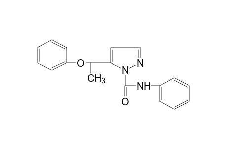 5-(1-PHENOXYETHYL)PYRAZOLE-1-CARBOXANILIDE