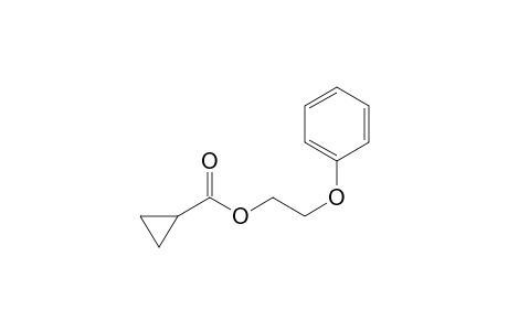 Cyclopropanecarboxylic acid, 2-(phenoxy)ethyl ester