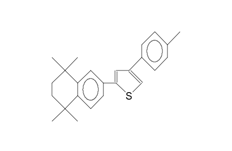 Thiophene, 4-(4-methylphenyl)-2-(5,6,7,8-tetrahydro-5,5,8,8-tetramethyl-2-naphthalenyl)-