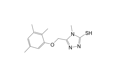 4-methyl-5-[(2,3,5-trimethylphenoxy)methyl]-4H-1,2,4-triazole-3-thiol