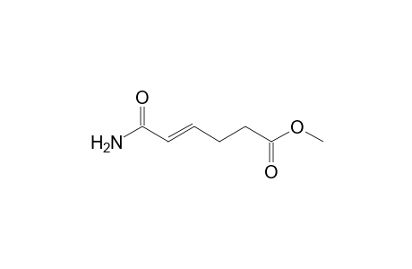 (E)-5-Carbamoylpent-4-enoic acid methyl ester